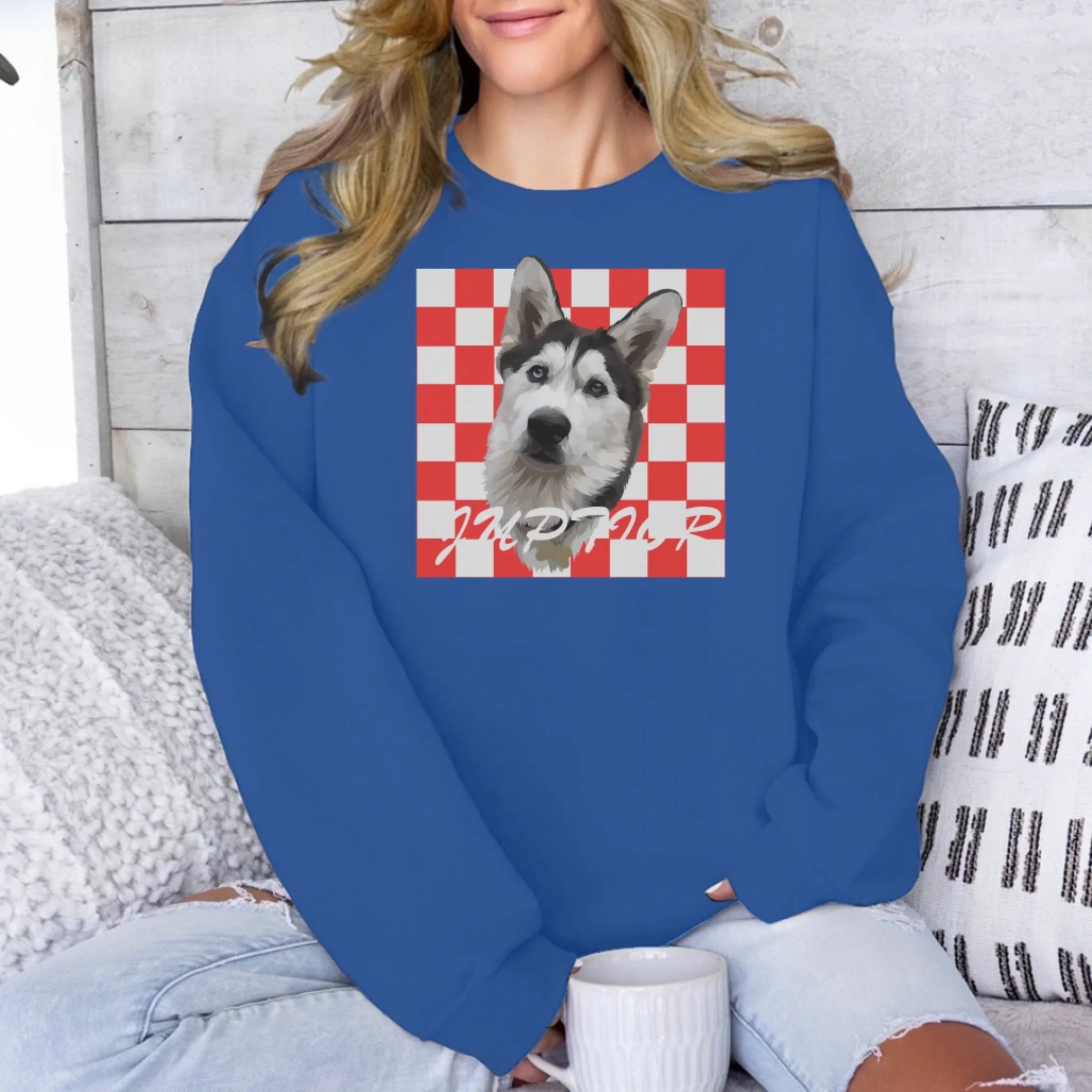 Blue-Checkered