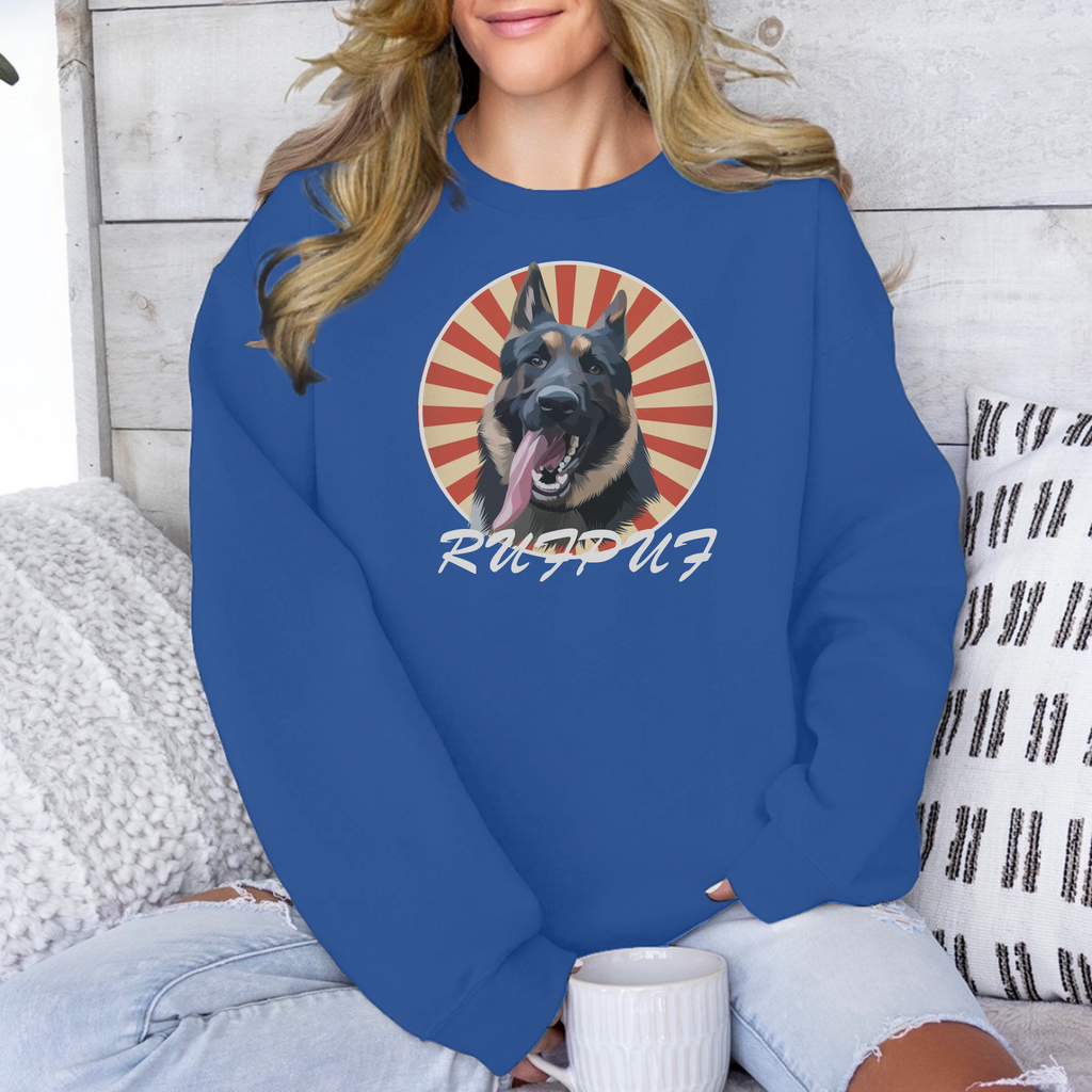 Custom Pet In Circle Unisex Sweatshirt
