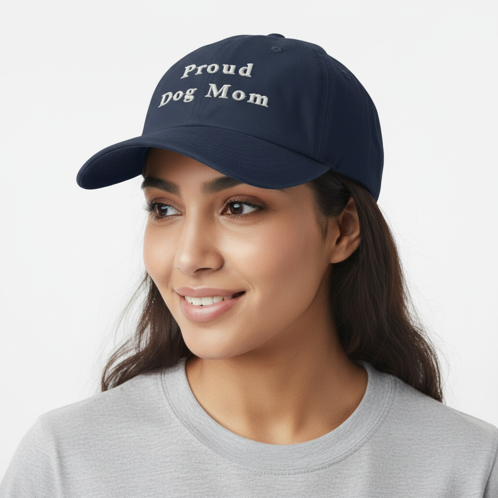 Proud Dog Mom Classic Hat Secondary image