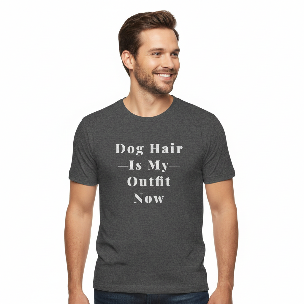 Dog Hair Is My Outfit Now Unisex Heavyweight T-shirt Main image